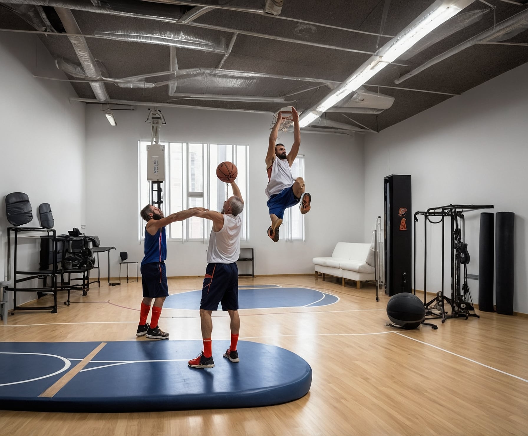 Recuperación avanzada para jugadores de baloncesto profesional